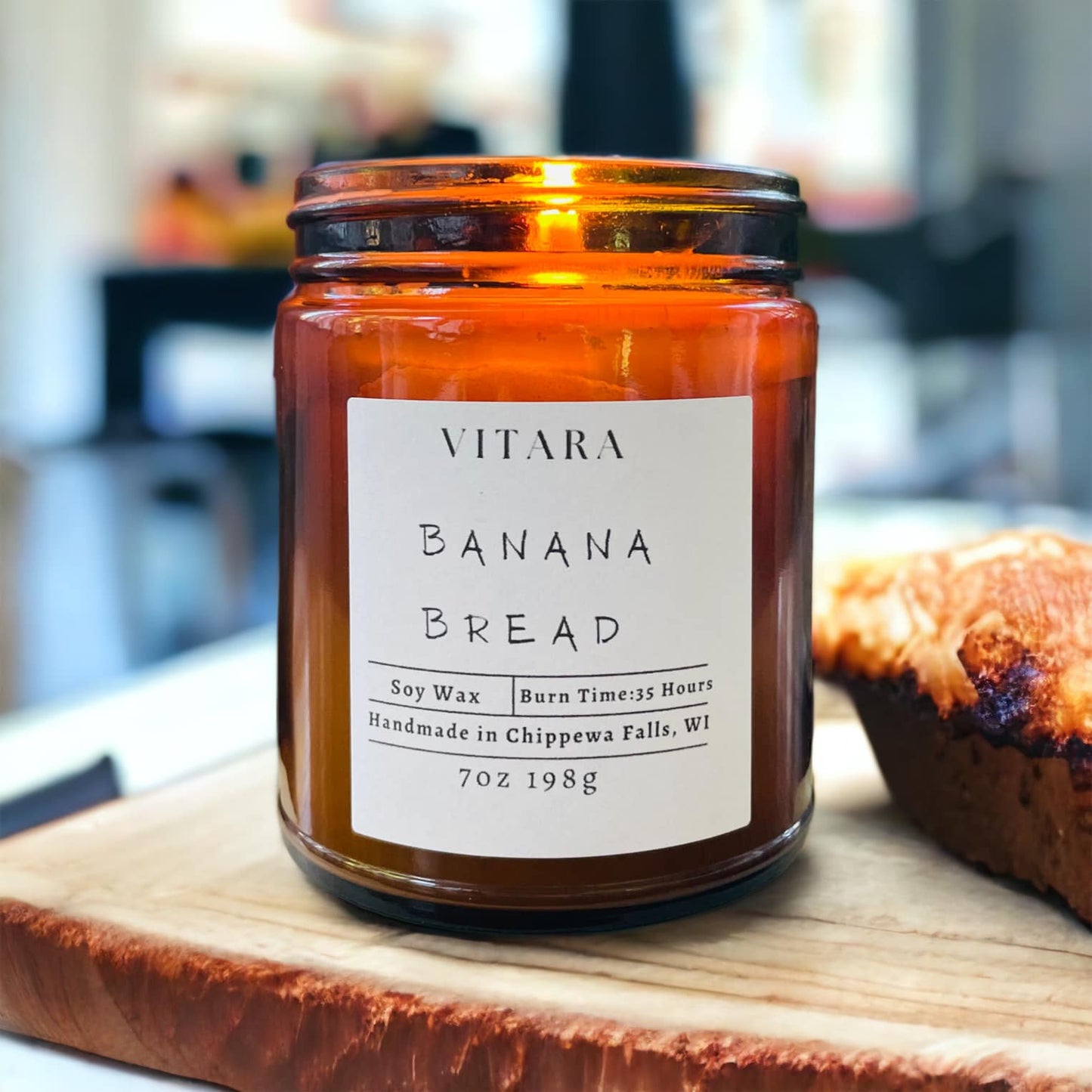 Banana Bread Soy Candle